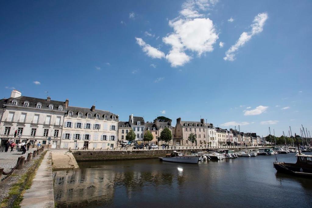 Vue Imprenable Sur Le Port, Charmant Et Clair! Vannes Exteriér fotografie
