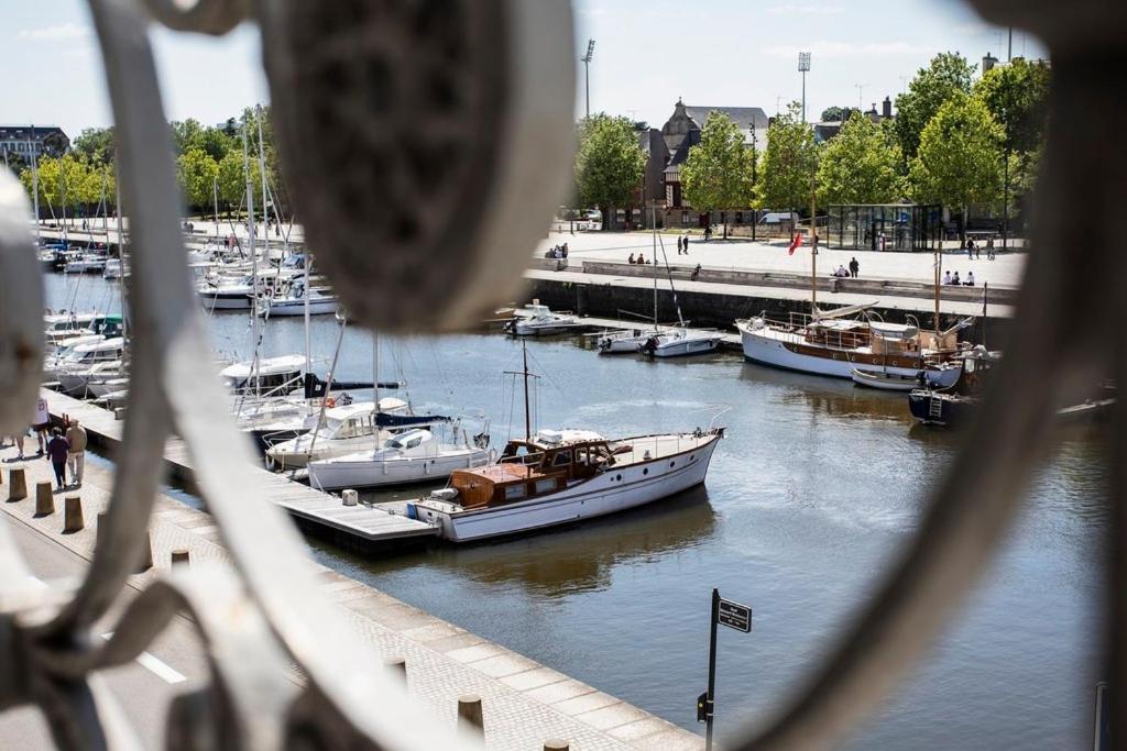 Apartmán Vue Imprenable Sur Le Port, Charmant Et Clair! Vannes Exteriér fotografie